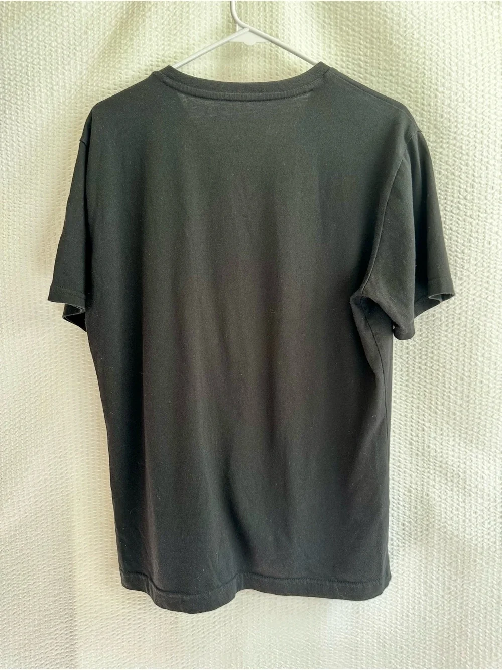 BANANA REPUBLIC Black V Neck T-Shirt Eco Premium Wash Cotton Blend Men’s Medium